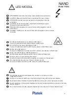 Preview for 3 page of Platek NANO PROIETTORE Installation Instructions Manual