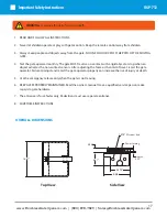 Предварительный просмотр 18 страницы Platinum Access Systems UGP-712 Installation Instructions Manual