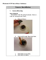 Preview for 2 page of Platinum CCTV CD-0245 Installation Instructions