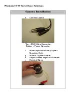 Preview for 3 page of Platinum CCTV CD-0245 Installation Instructions