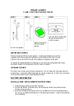 Preview for 2 page of Platinum Customer Care GX-2476-Twin Care And Use Instructions