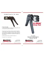 Platinum Tools EZ-VIKING Operation & Maintenance Manual preview