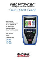 Platinum Tools Net Prowler TNP700 Quick Start Manual preview