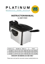 Platinum 10516696 Instruction Manual preview