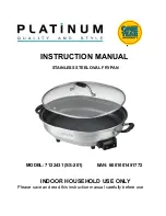 Platinum 7122431 (SS-201) Instruction Manual preview