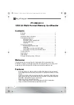 Preview for 2 page of Platinum PT-CR30A1-C User Manual