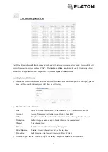 Preview for 10 page of Platon CS-2200 Administrator'S Manual