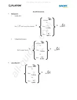 Предварительный просмотр 1 страницы Platon Snom 320 Instructions