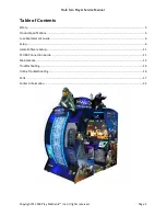 Preview for 2 page of Play Mechanix Halo: Fireteam Raven Two Player Setup And Operaton Service Manual