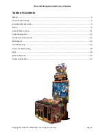 Preview for 2 page of Play Mechanix Minecraft Dungeons Arcade Setup And Operaton Service Manual