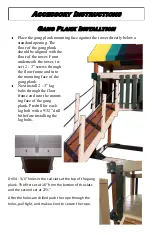 Preview for 26 page of Play Mor Poly Watch Tower Assembly Instructions Manual