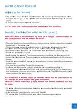 Preview for 19 page of Play SAFE ONE Instructions Manual