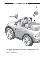 Предварительный просмотр 19 страницы PlayActive MINI Hatch Owner'S Manual