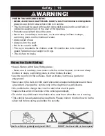 Preview for 20 page of PlayActive MINI Hatch Owner'S Manual