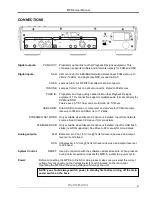 Preview for 5 page of Playback Designs MPD-6 User Manual