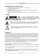 Preview for 2 page of Playback Designs USB-XIII User Manual