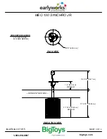 Предварительный просмотр 3 страницы Playcore BigToys Junior Synchro Install Sheets