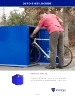 Playcore Dero Bike Locker Installation Instructions Manual preview