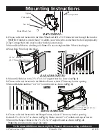 Предварительный просмотр 1 страницы Playcore Rain Wheel Mounting Instructions