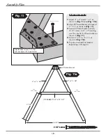 Предварительный просмотр 18 страницы Playcore Swing-N-Slide PB 8233 Assembly Instructions Manual