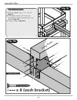 Предварительный просмотр 20 страницы Playcore Swing-N-Slide PB 8233 Assembly Instructions Manual