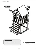 Предварительный просмотр 32 страницы Playcore Swing-N-Slide PB 8233 Assembly Instructions Manual