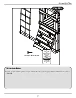 Предварительный просмотр 37 страницы Playcore Swing-N-Slide PB 8233 Assembly Instructions Manual