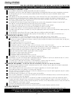 Preview for 42 page of Playcore Swing-N-Slide PB 8233 Assembly Instructions Manual