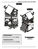 Предварительный просмотр 73 страницы Playcore Swing-N-Slide PB 8233 Assembly Instructions Manual