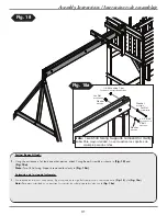 Предварительный просмотр 33 страницы Playcore Swing-N-Slide PB 8272T Manual