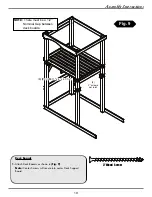 Preview for 19 page of Playcore Swing-N-Slide PB 9241 Assembly Instructions Manual