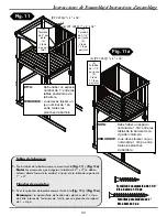 Preview for 67 page of Playcore Swing-N-Slide PB 9241 Assembly Instructions Manual