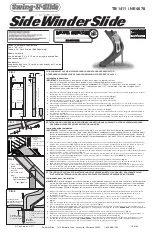 Playcore Swing-N-Slide SideWinderSlide Quick Manual предпросмотр