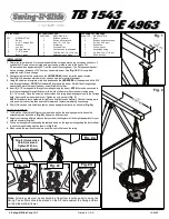 Playcore Swing-N-Slide TB 1543 Quick Start Manual preview