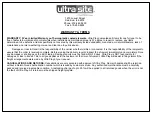 Preview for 2 page of Playcore ultra site 982SM-R38 Manual