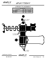 Предварительный просмотр 20 страницы Playcore ultraPLAY uPLAY TODAY MADDIE'S CHASE UPLAY-006-N Assembly Instructions Manual