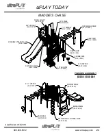 Предварительный просмотр 25 страницы Playcore ultraPLAY uPLAY TODAY MADDIE'S CHASE UPLAY-006-N Assembly Instructions Manual