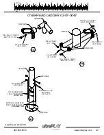 Предварительный просмотр 41 страницы Playcore ultraPLAY uPLAY TODAY MADDIE'S CHASE UPLAY-006-N Assembly Instructions Manual