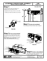 Preview for 2 page of Playcraft Accessible Driver Panel 1628 Assembly/Installation Instructions