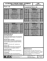 Preview for 4 page of Playcraft Accessible Driver Panel 1628 Assembly/Installation Instructions