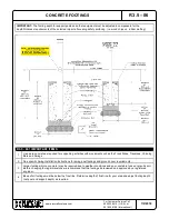 Preview for 8 page of Playcraft Cross Loop Climber R3.5 Installation Manual