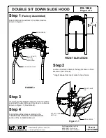 Preview for 2 page of Playcraft Double Sit Down Slide Hood R5-1306 Installation Instructions