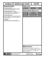 Preview for 3 page of Playcraft Double Sit Down Slide Hood R5-1306 Installation Instructions