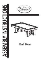 Preview for 1 page of Playcraft FairField Bull Run Assembly Instructions Manual