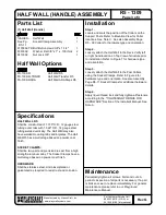 Preview for 216 page of Playcraft Farm Sound Panel Insert R5 Installation Manual