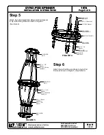 Preview for 5 page of Playcraft Gyro-Pod Spinner 1974 Installation Instructions Manual