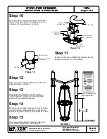 Preview for 7 page of Playcraft Gyro-Pod Spinner 1974 Installation Instructions Manual