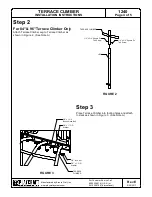 Preview for 4 page of Playcraft Terrace Climber 1240 Installation Instructions