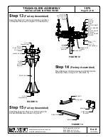 Preview for 6 page of Playcraft Trans-Glide 1975 Assembly/Installation Instructions