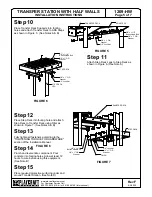 Preview for 5 page of Playcraft Transfer Station with Half Walls 1209-HW Installation Instructions Manual